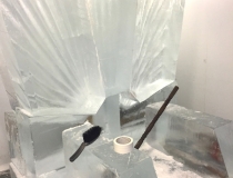 Изготовление ледяного трона фото-3