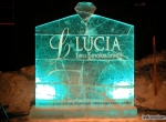 Фото ледяного логотипа Lucia - 1