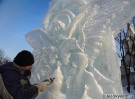 Процесс изготовления ледяной композиции 400 лет Дому Романовых - фото - 7