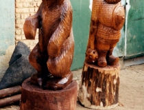 Наши деревянные скульптуры