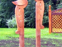 Декоративные деревянные скульптуры
