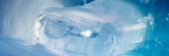 Машины изо льда