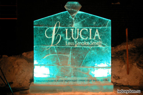 Ледовый логотип Lucia