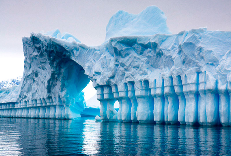 Ледяные колонны